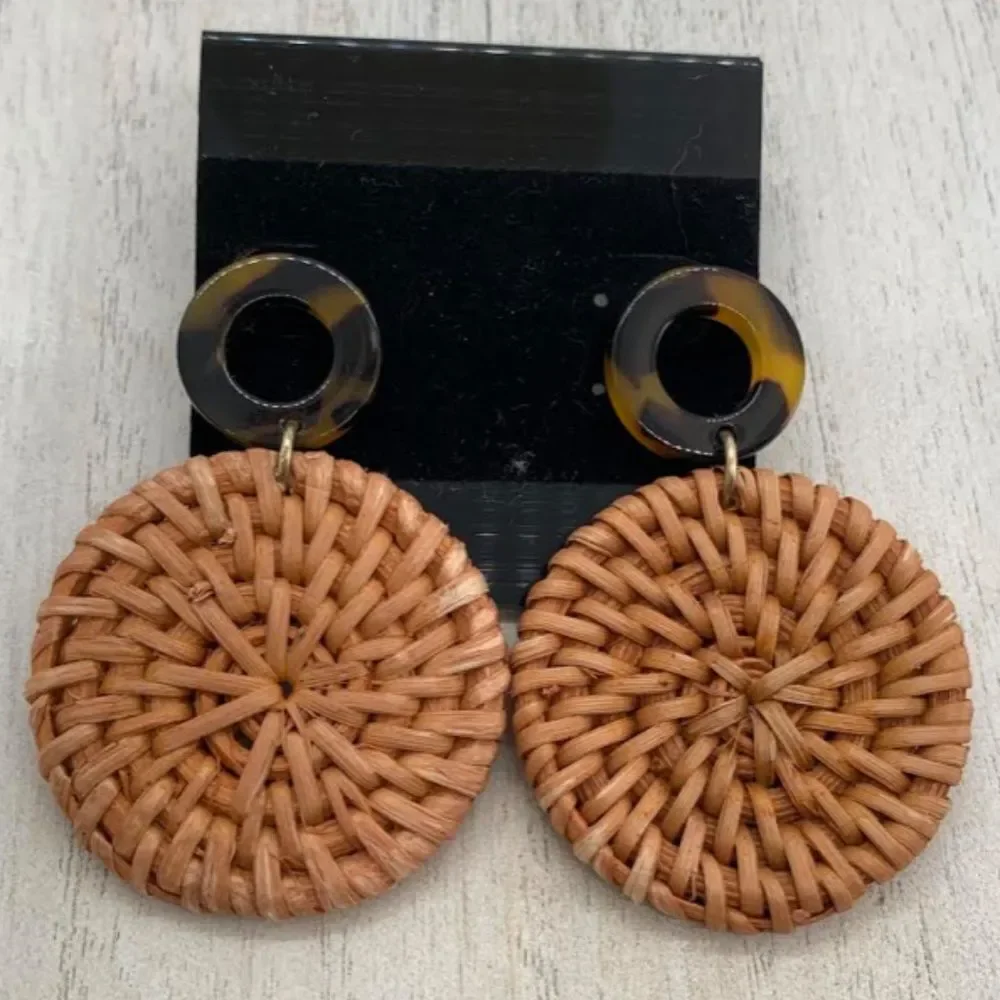 Basketweave Earrings